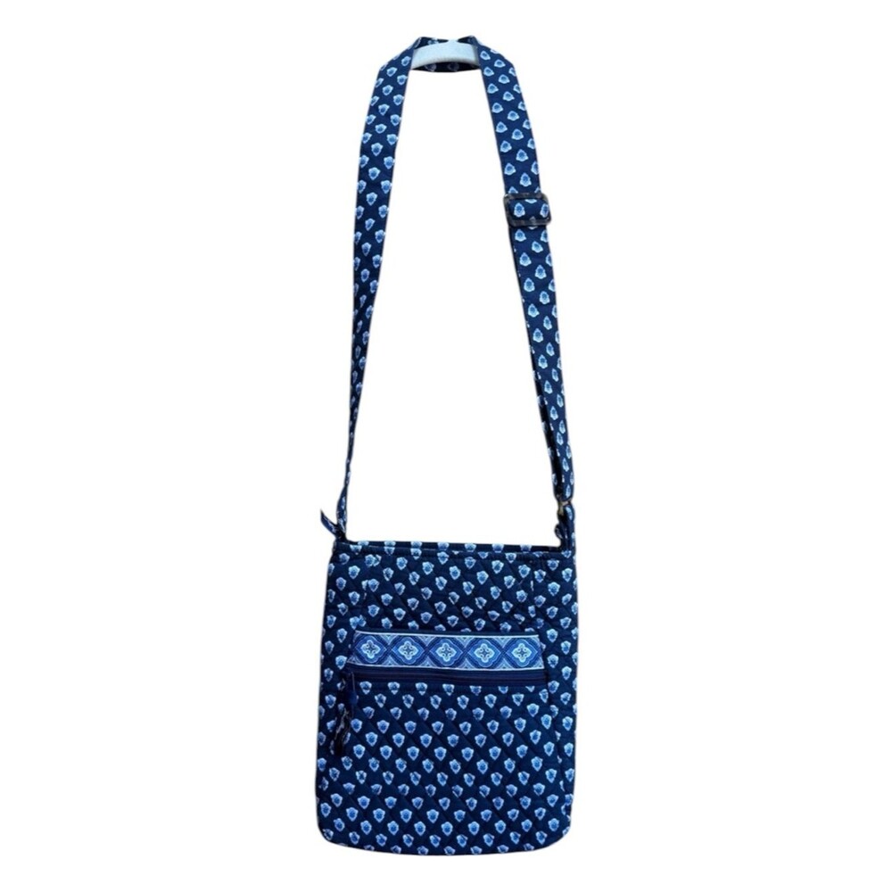 Vera Bradley Nantucket Navy Hipster Bag Preppy Chic Crossbody